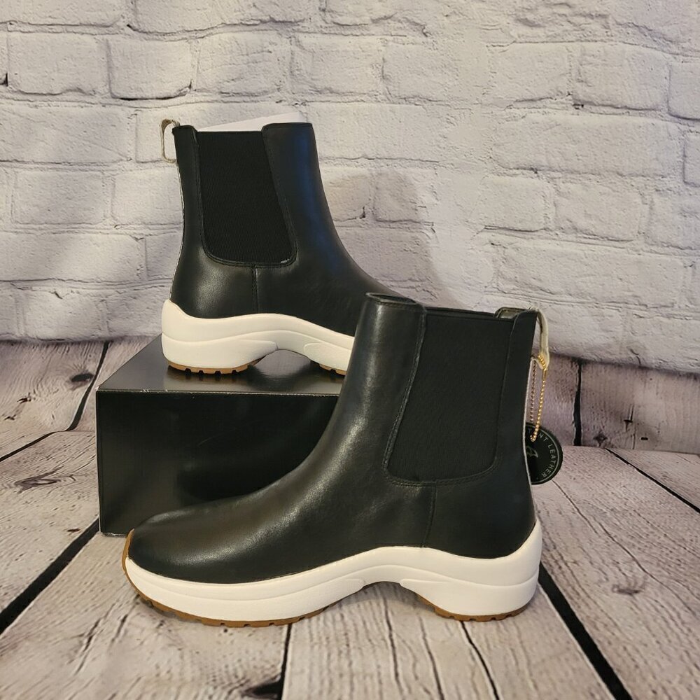 Lauren Ralph Lauren Rylee Leather Slip-On Sneakers - Picture 3 of 7